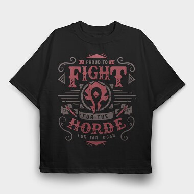 Warcraft 1, Tricou Oversize Barbati (Unisex)