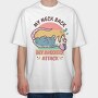 Opposum Anxiety Attack, Tricou Oversize Barbati (Unisex)