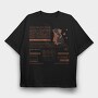 Cat Lovers 1, Tricou Oversize Barbati (Unisex)