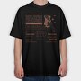 Cat Lovers 1, Tricou Oversize Barbati (Unisex)