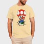 Moshroom Mario, Tricou Barbati (Unisex)