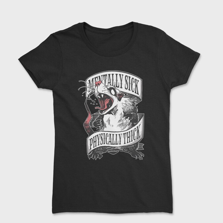 Possum Crazy, Tricou Femei