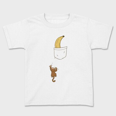 Pocket Monkey Banana, Tricou Copii