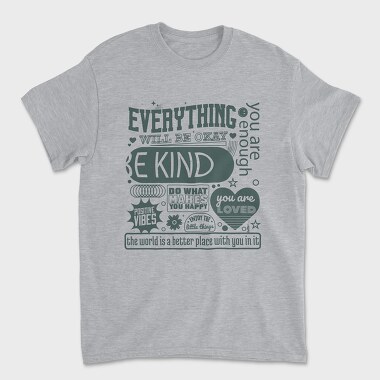 Positive Vibration Set, Tricou Barbati (Unisex)