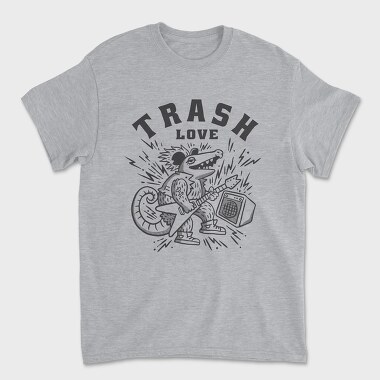 Possum Trash Love, Tricou Barbati (Unisex)