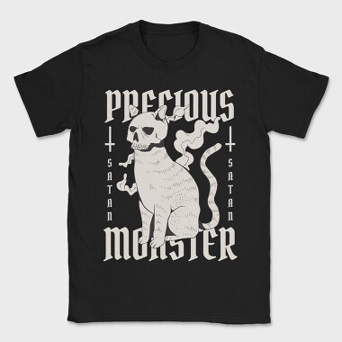 Precious Monster Cat, Tricou Barbati (Unisex)