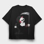 Cartoon Retro Billy and Mandy 3, Tricou Oversize Barbati (Unisex)