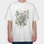 Opossum Mystical, Tricou Oversize Barbati (Unisex)