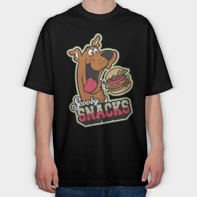 Scooby Snacks, Tricou Oversize Barbati (Unisex)