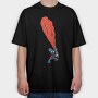 Scratchy, Tricou Oversize Barbati (Unisex)
