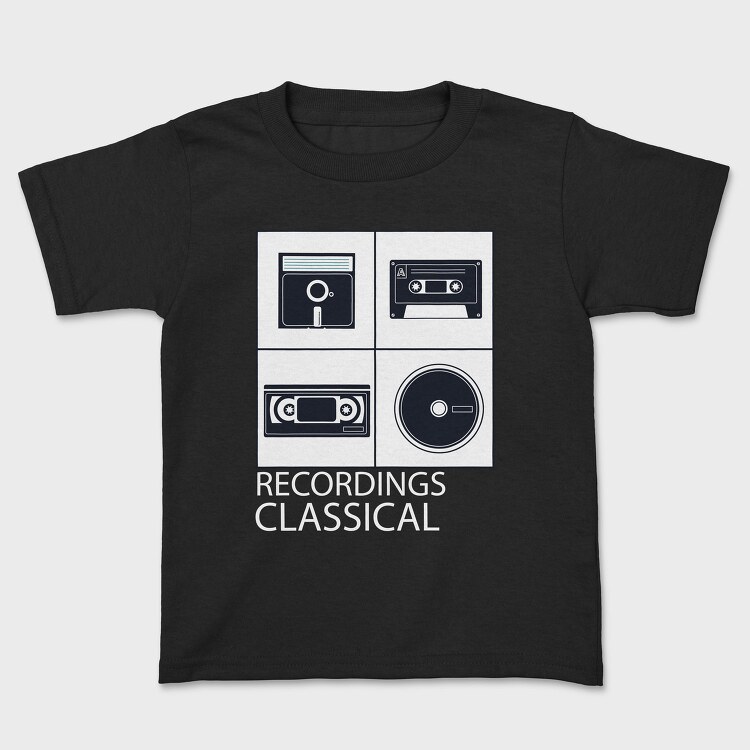 Recordings Classical, Tricou Copii