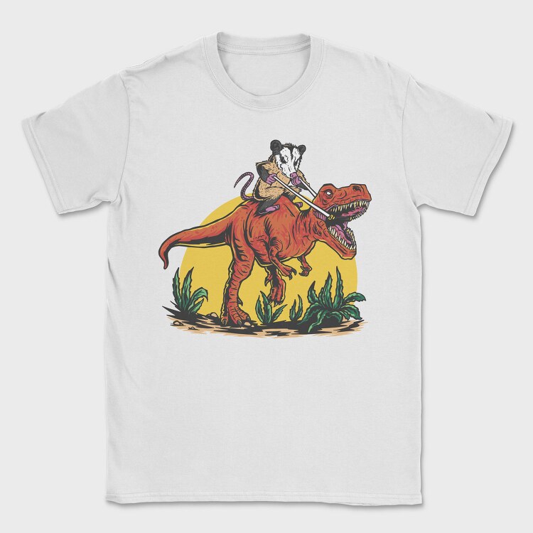 Opossum Trex, Tricou Barbati (Unisex)