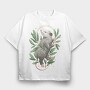 Opossum Mystical, Tricou Oversize Barbati (Unisex)