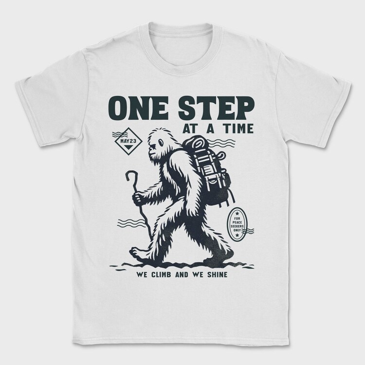 One Step, Tricou Barbati (Unisex)