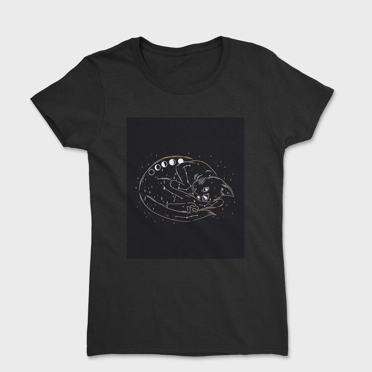 Galaxy Cat, Tricou Femei