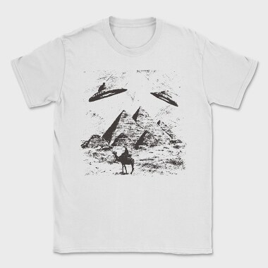 Pyramid Ufo, Tricou Barbati (Unisex)