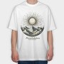 Mountain Manifestation, Tricou Oversize Barbati (Unisex)
