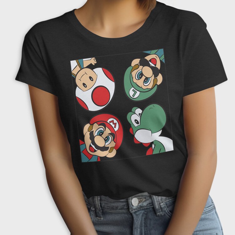 Super Mario 1, Tricou Femei