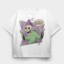 Supportive Skeleton Brave, Tricou Oversize Barbati (Unisex)
