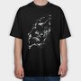Cat Ripping, Tricou Oversize Barbati (Unisex)