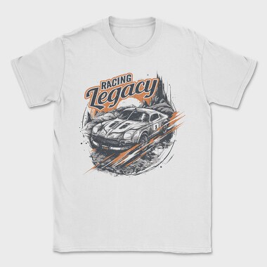 Racing Legacy Retro Car, Tricou Barbati (Unisex)