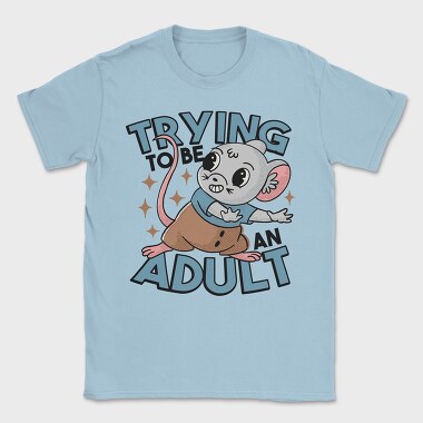 Rat Trying to Be an Adult, Tricou Barbati (Unisex)