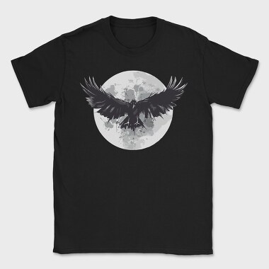 Raven Moon, Tricou Barbati (Unisex)