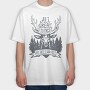 All Great Things Are Wild and Free 2, Tricou Oversize Barbati (Unisex)