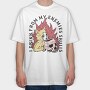 Cat Skull Mug, Tricou Oversize Barbati (Unisex)