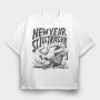 New Year Opossum, Tricou Oversize Barbati (Unisex)