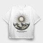 Mountain Manifestation, Tricou Oversize Barbati (Unisex)