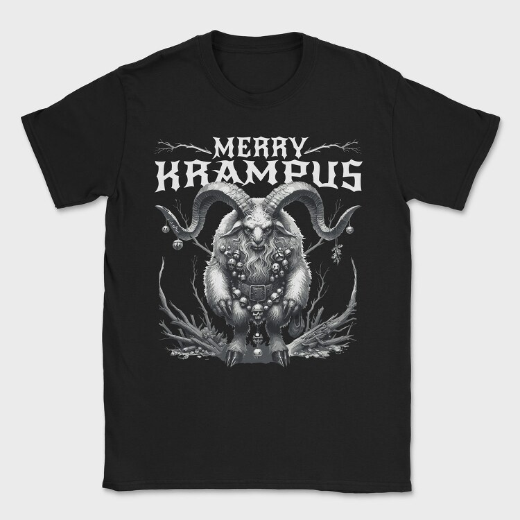 Merry Krampus, Tricou Barbati (Unisex)