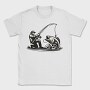 Man Fishing, Tricou Barbati (Unisex)