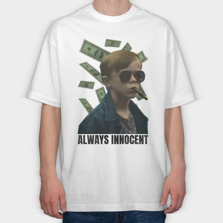 Always Innocent, Tricou Oversize Barbati (Unisex)