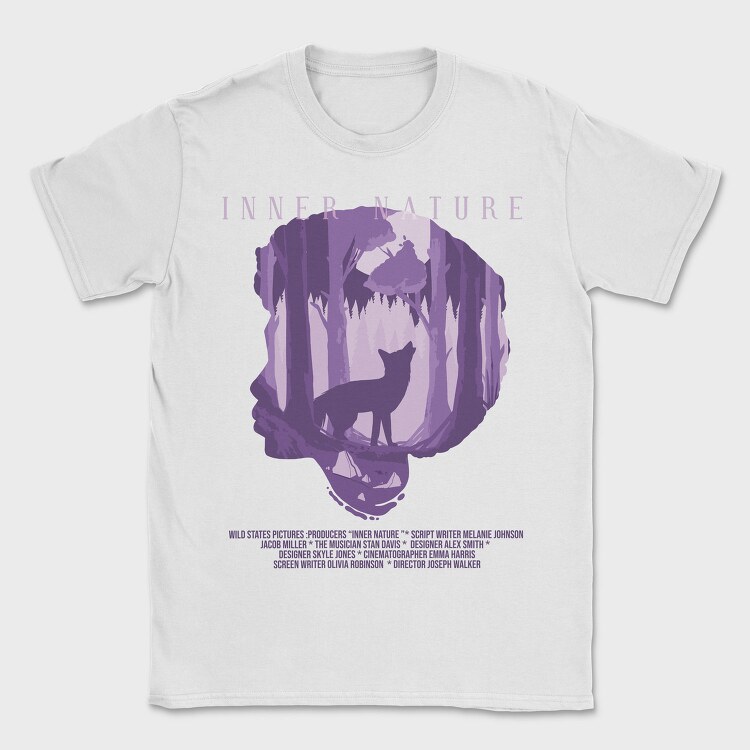 Inner Nature, Tricou Barbati (Unisex)