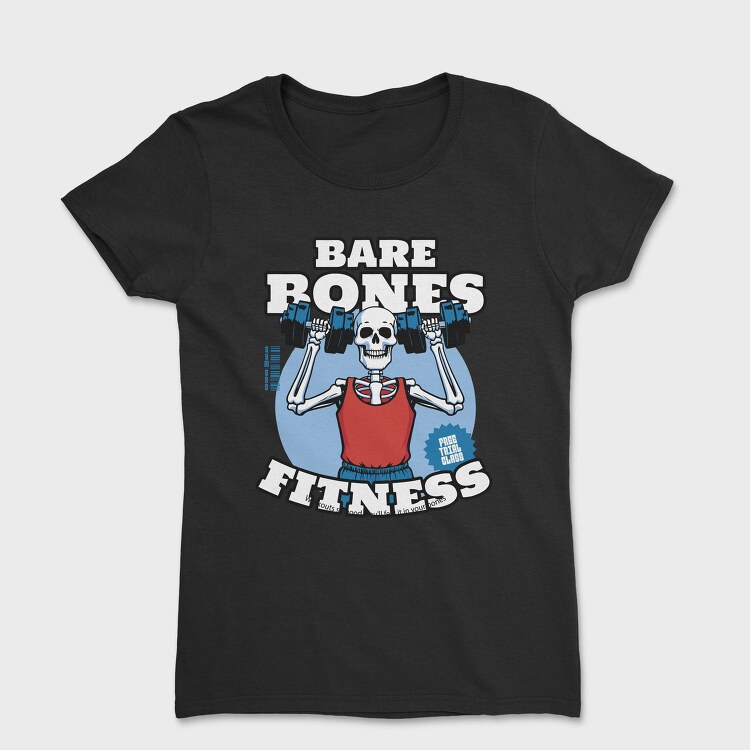 Fitness Bare Bones, Tricou Femei