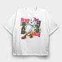Drugs Bad, Tricou Oversize Barbati (Unisex)