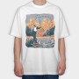 Fisherman Fishnet, Tricou Oversize Barbati (Unisex)
