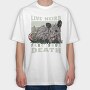 Funny Possum, Tricou Oversize Barbati (Unisex)