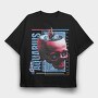 Horoscope Aquarius, Tricou Oversize Barbati (Unisex)