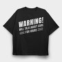 Talk About Cars for Hours, Tricou Oversize Barbati (Unisex)