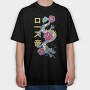 Tattoo Dragon, Tricou Oversize Barbati (Unisex)