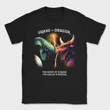 Realistic Dragon Snake, Tricou Barbati (Unisex)