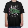 Animal Skulls 1, Tricou Oversize Barbati (Unisex)