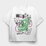 Animal Skulls 3, Tricou Oversize Barbati (Unisex)