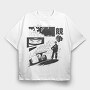 Anime Race 1, Tricou Oversize Barbati (Unisex)