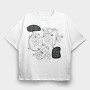 Cd Father, Tricou Oversize Barbati (Unisex)
