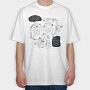 Cd Father, Tricou Oversize Barbati (Unisex)