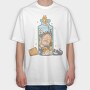 Antidepressants Cats, Tricou Oversize Barbati (Unisex)