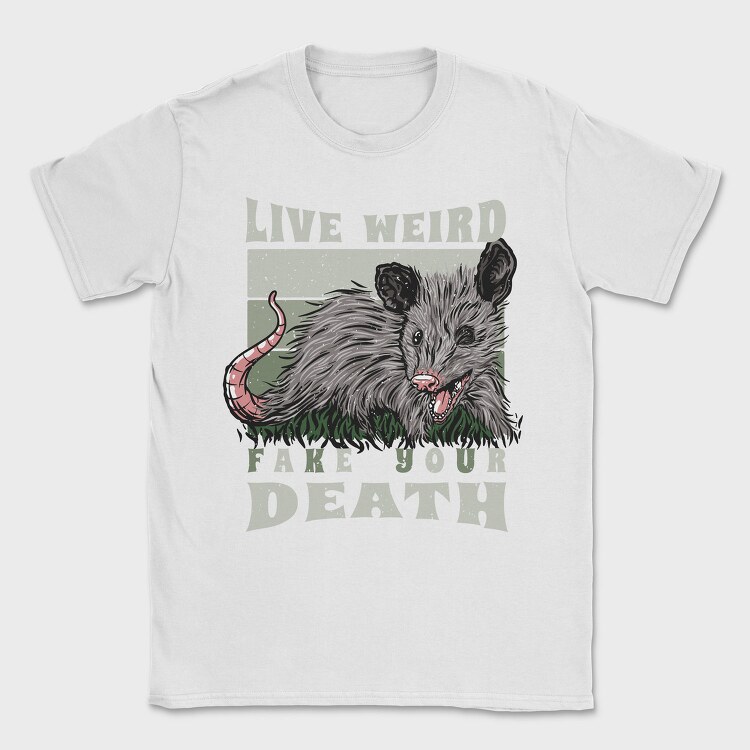 Funny Possum, Tricou Barbati (Unisex)
